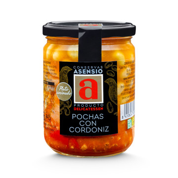 Pochas con Codorniz 420g...