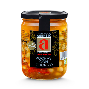 Pochas con chorizo 420g...