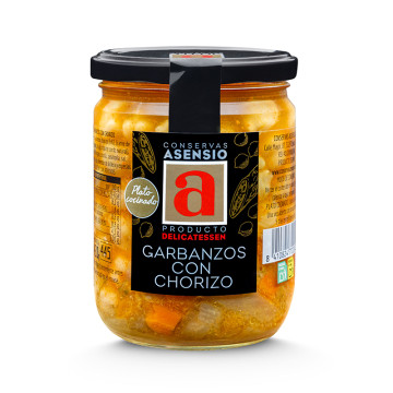 Garbanzos con chorizo 420g...